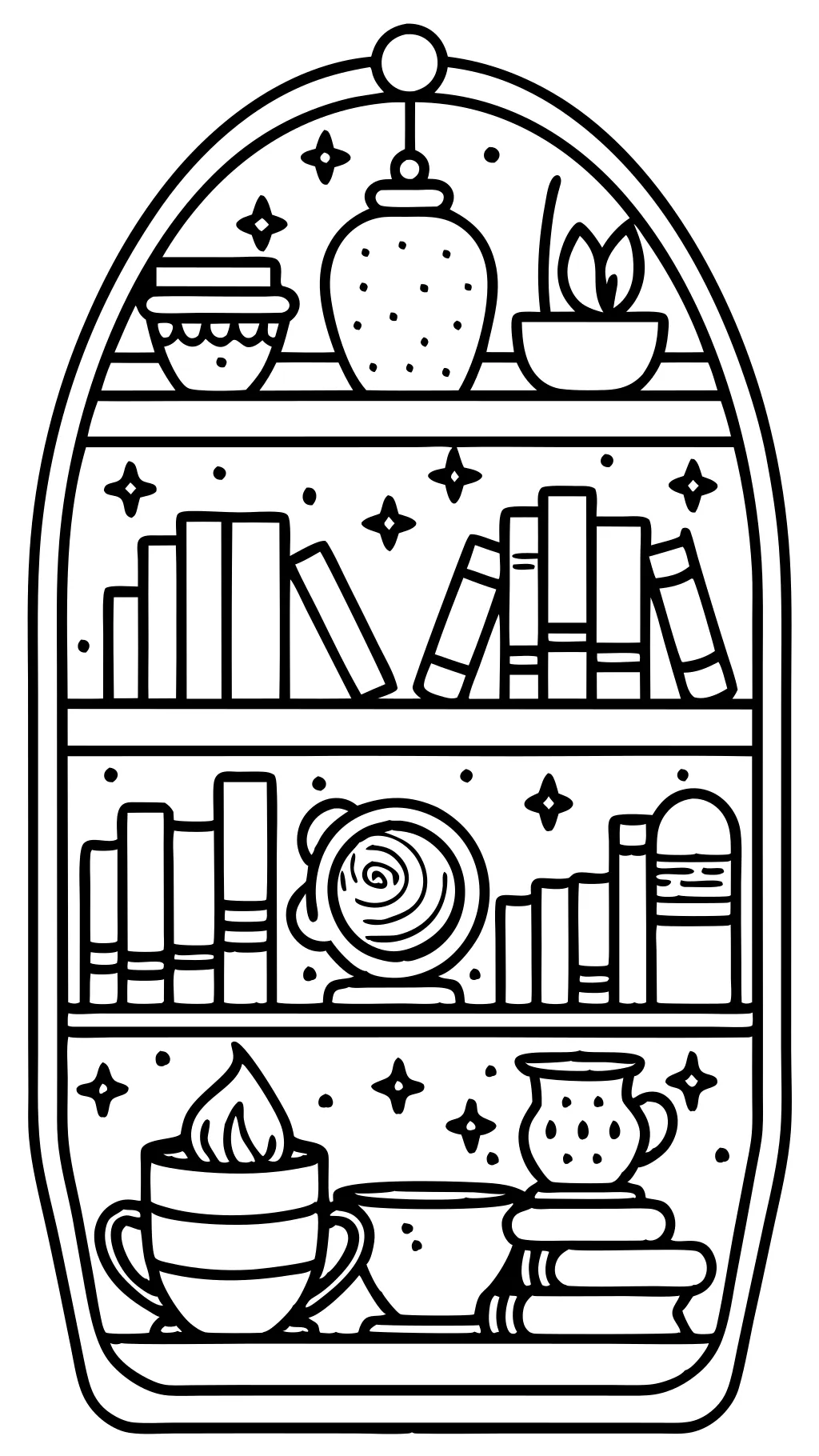 books coloring page